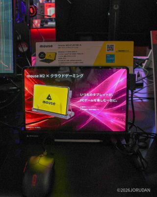 タブレット端末も拡張したくなる未来を見据えた商品展示