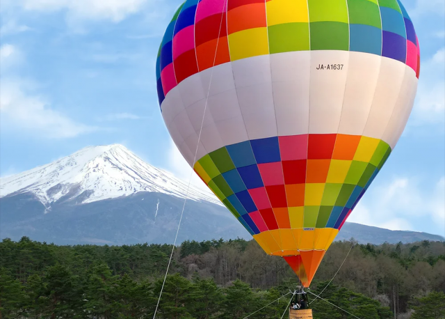 5月24日(土)・25日(日)は富士山の麓で熱気球に乗ろう！「富士すばるランド」で熱気球搭乗体験イベント開催！