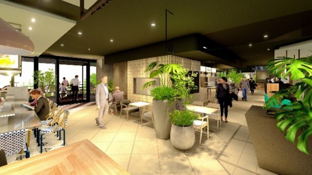 虎ノ門アルセアタワー 新商業エリア　フードホール『TORANOMON MARCHÉ』が誕生が11月4日開業