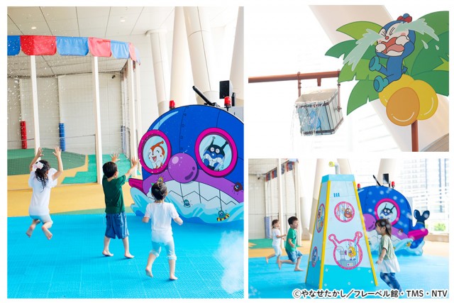 【神奈川・横浜】バイキンメカでびしょ濡れ！横浜アンパンマンこどもミュージアム『水あそびひろば』が6月13日(土)よりオープン