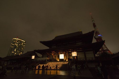 4年ぶりに東京タワーが消灯