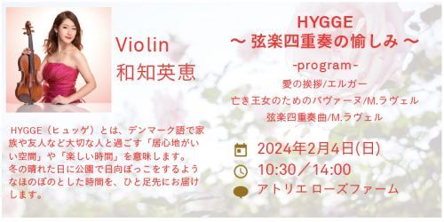 HYGGE ～弦楽四重奏の愉しみ～イメージ