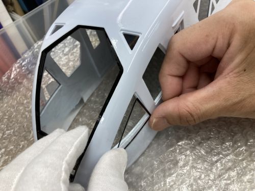 製作中の25分の1「スペーシア X」2