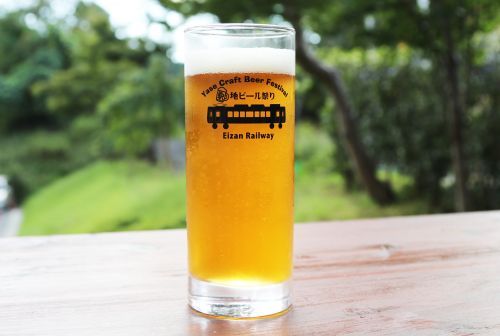 八瀬えいでん《駅》地ビール祭り2