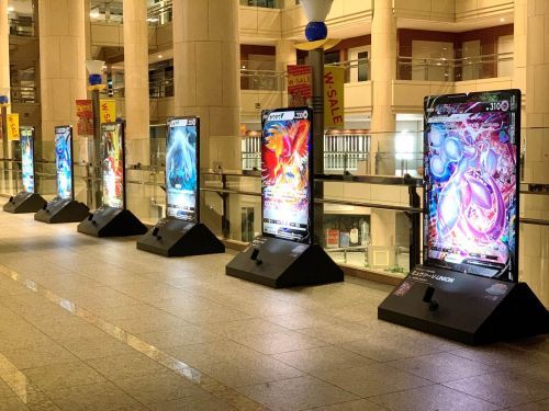 ポケモンカード 伝説の回廊 展示の様子