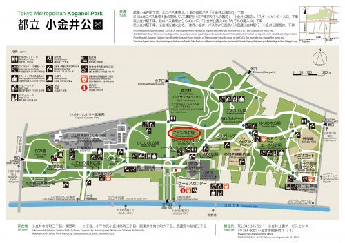 小金井公園MAP