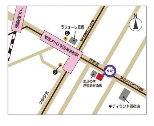 Buruburu Aiai STORE地図