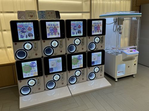 「ブルブルくん」のクレーンゲームやカプセルトイ