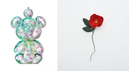 Apple bear（左）、PAPER EDEN（右）