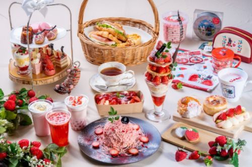 「STRAWBERRY FESTA」限定メニューイメージ