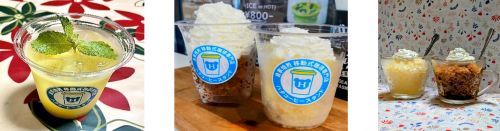 販売商品（一部抜粋）商品名：アマンダリーナ✖野村養蜂場　「青みかん-百花繚乱-」