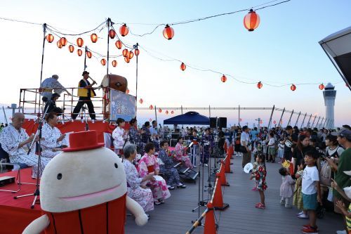 去年のセントレア盆踊りの様子①