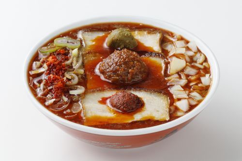 ＜東京ラーメンストリート限定メニュー＞「辛煮干 TYPE-T」／1,380円（税込）　※1日20杯限定