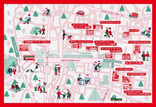 いちごさんどうマップ