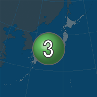 【奄美大島近海】最大震度3